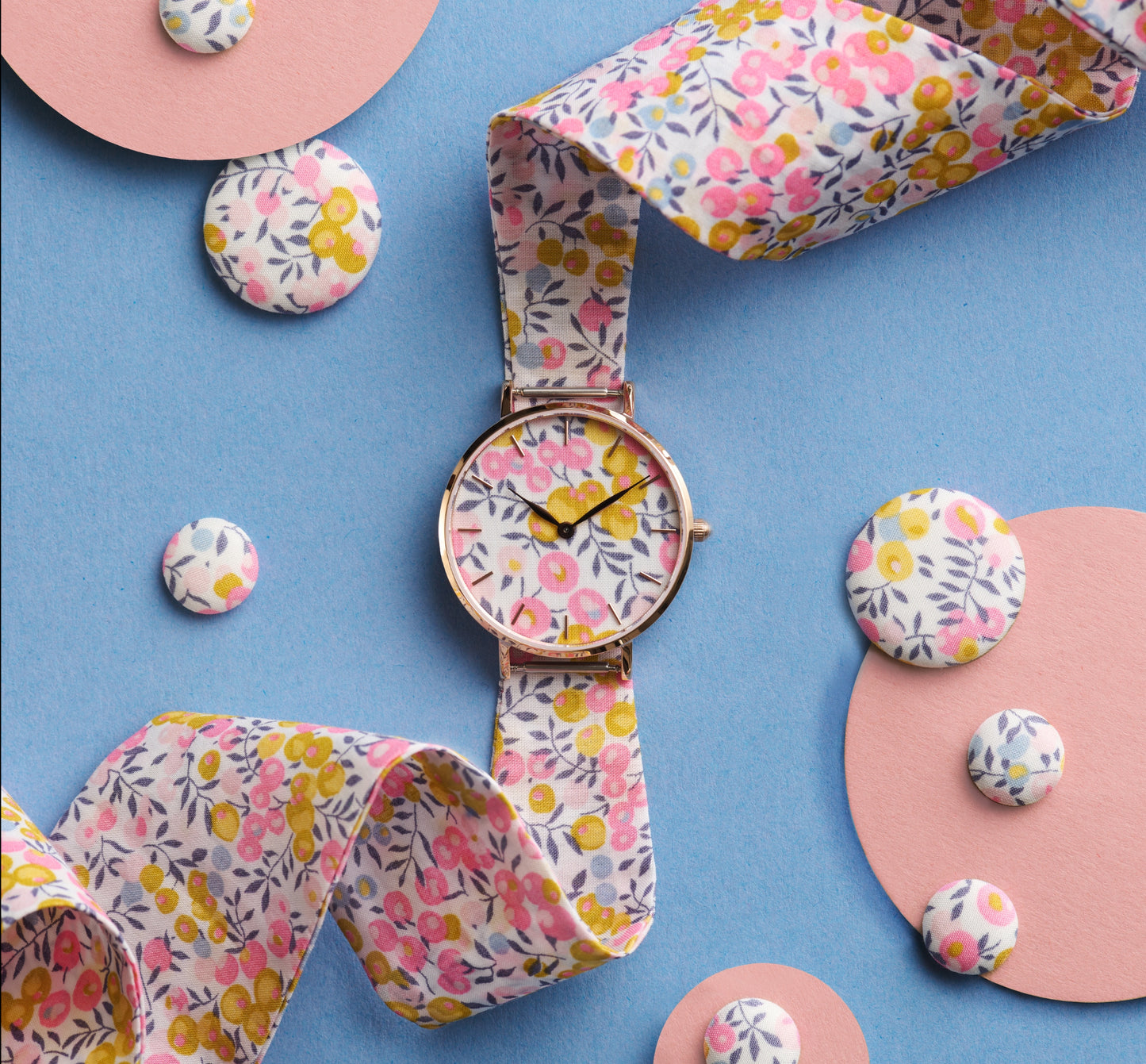 Fabric Watch - Liberty Wiltshire Bud Pink