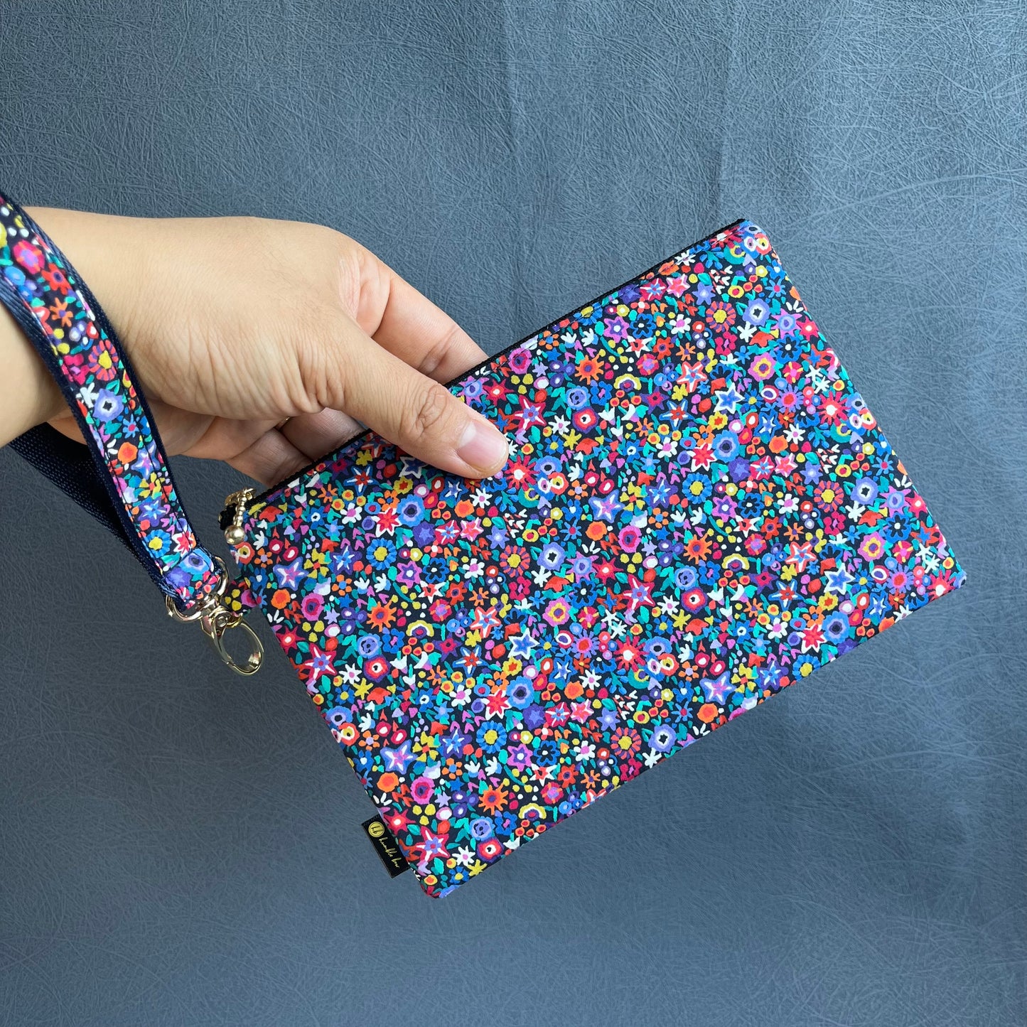 Wristlet Zip Pouch - Liberty Dazzle