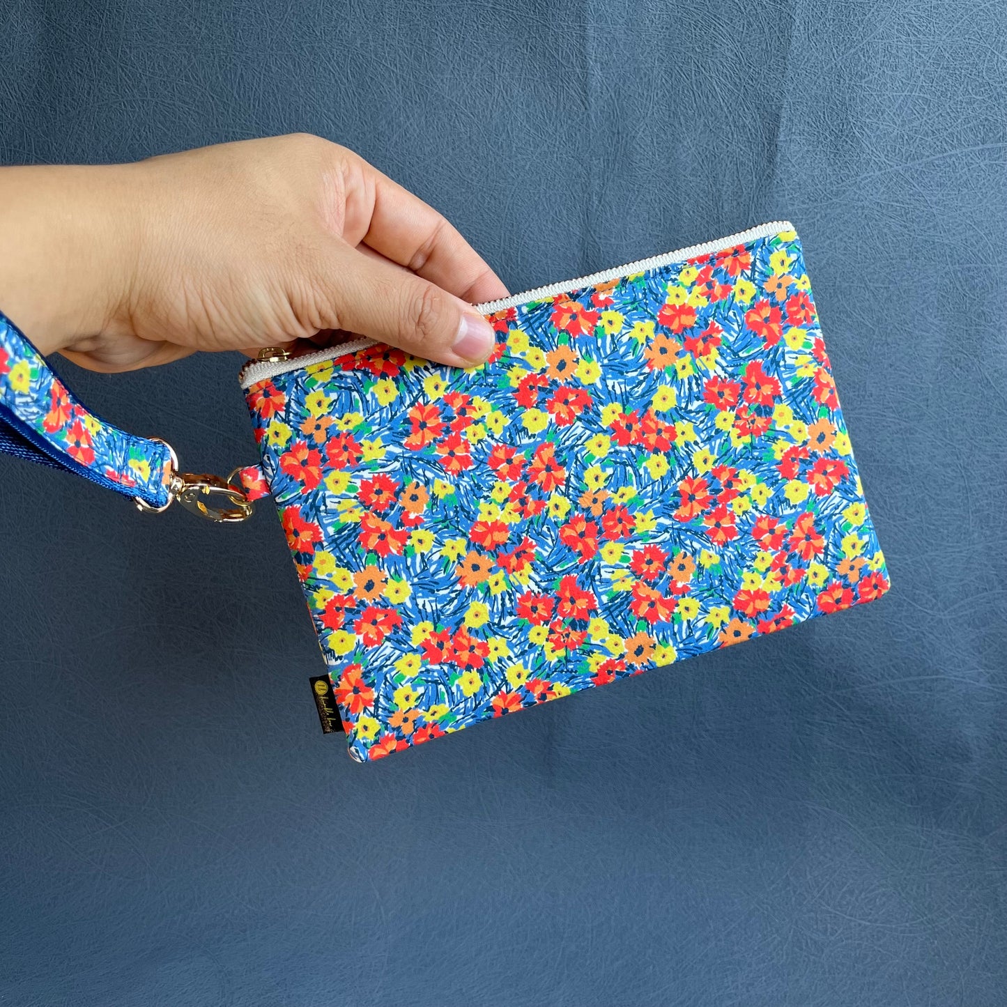 Wristlet Zip Pouch - Liberty Champion’s Bouquet