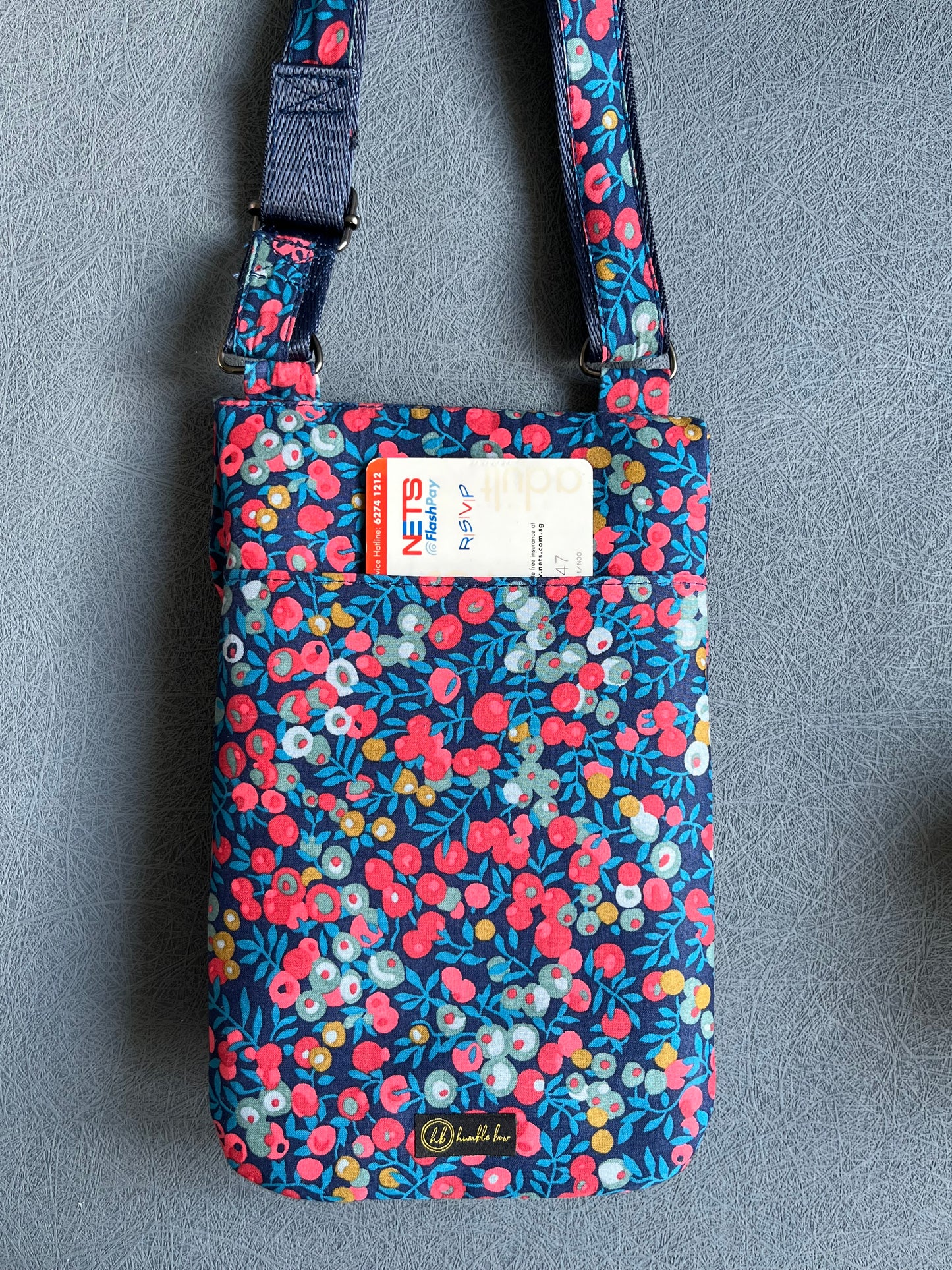 Sling Pouch - Liberty Wiltshire Navy